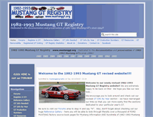 Tablet Screenshot of mustanggt.org
